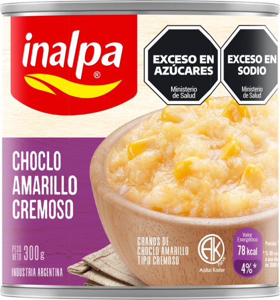 GRANOS DE CHOCLO AMARILLO TIPO CREMOSO