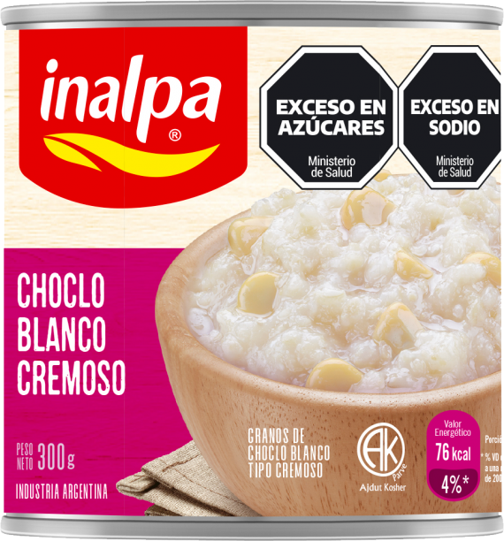 CHOCLO BLANCO TIPO CREMOSO