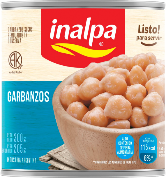 GARBANZOS SECOS REMOJADOS