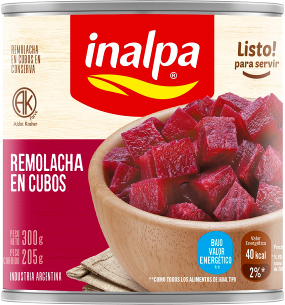 REMOLACHA EN CUBOS