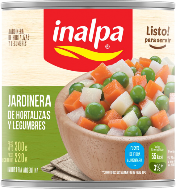JARDINERA DE HORTALIZAS Y LEGUMBRES