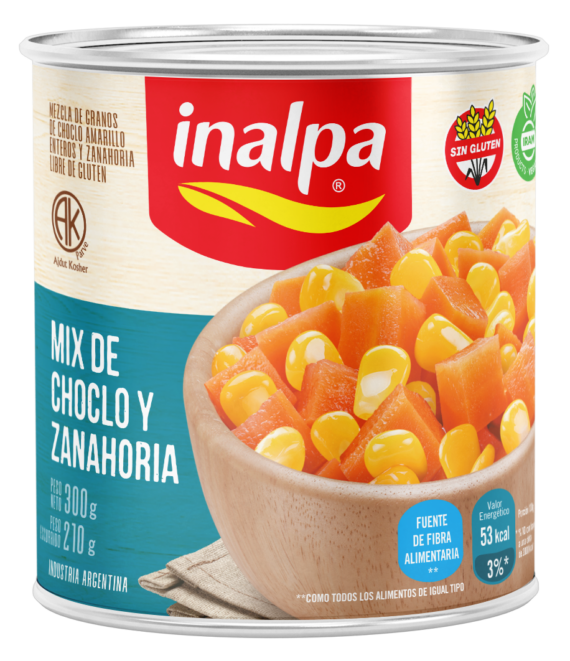 MIX DE CHOCLO Y ZANAHORIA